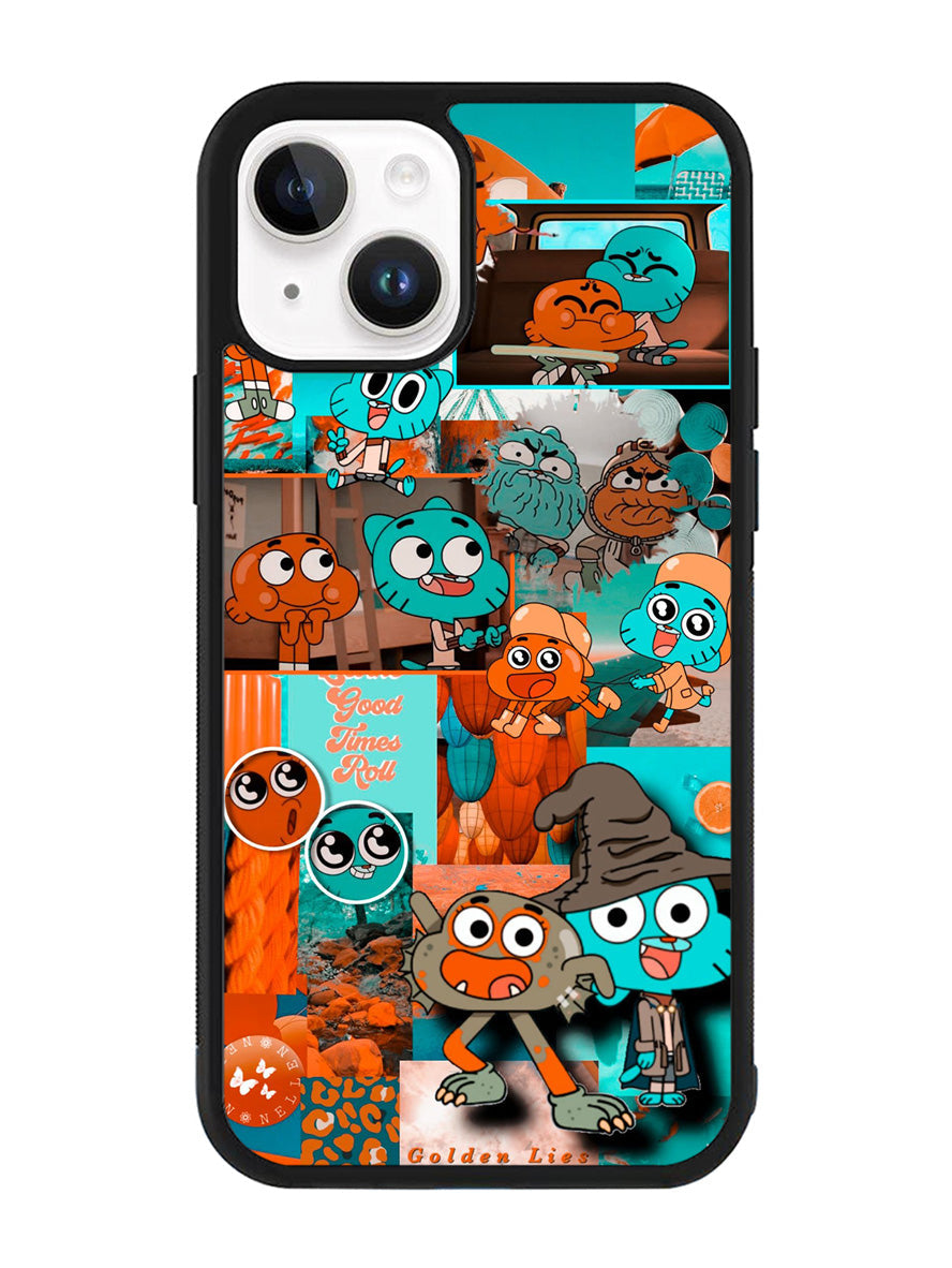 Amazing World of Gumball iPhone 15 Case OV9085