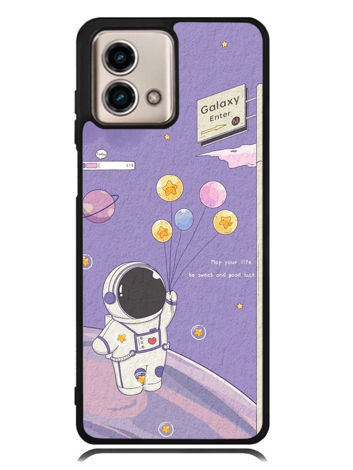 Astronaut Purple Motorola Moto G Stylus 5G 2023 Case OV9083