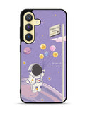 Astronaut Purple Samsung Galaxy S24 FE 5G Case OV9083