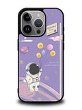 Astronaut Purple iPhone 15 Pro Case OV9083