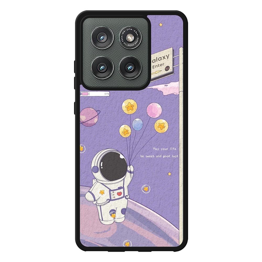 Astronaut Purple Motorola Moto Edge 2025 Case OV9083
