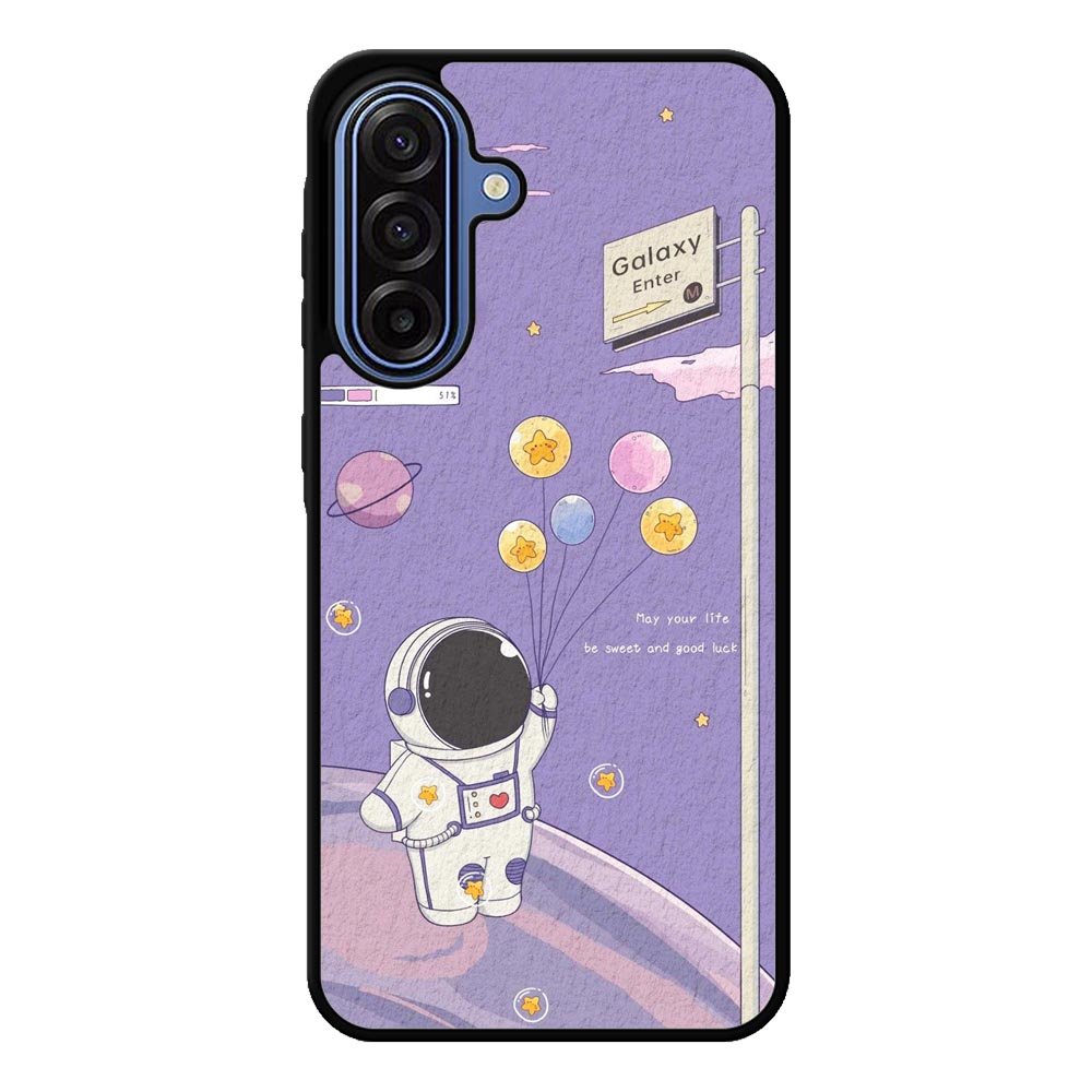 Astronaut Purple Samsung Galaxy A17 Case OV9083