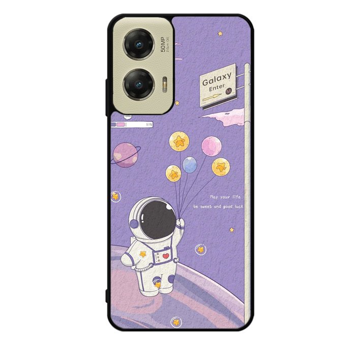Astronaut Purple Motorola Moto G Stylus 5G 2024 Case OV9083