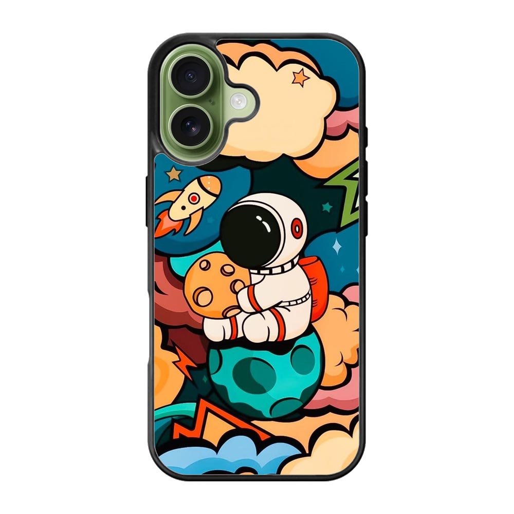 Astronout Art iPhone 17 Case QC9082