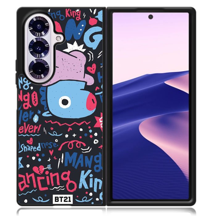 Bt21 Mang Poster Samsung Galaxy Z Fold 7 Case OV9078