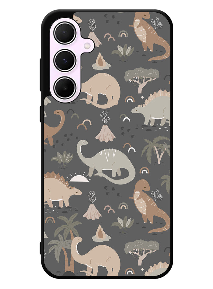 Cute Dinosaurs Samsung Galaxy A35 5G Case