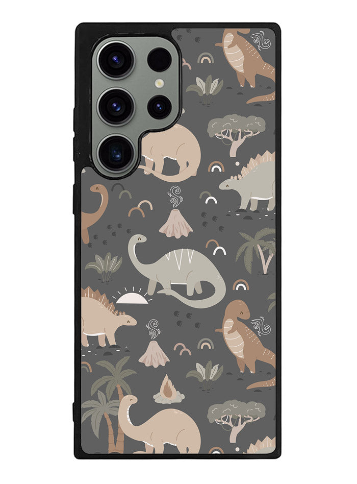 Cute Dinosaurs Samsung Galaxy S23 Ultra 5G Case