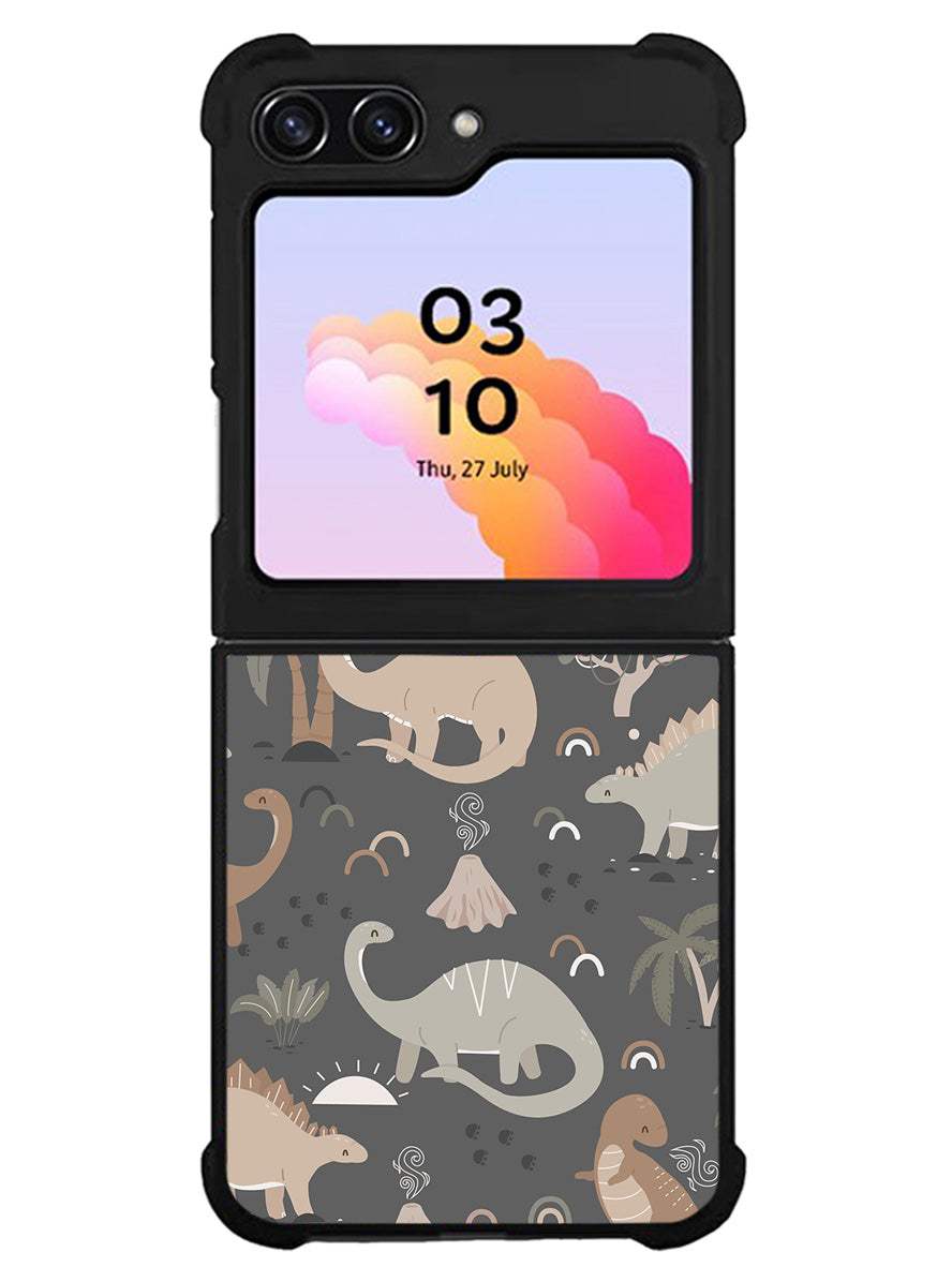Cute Dinosaurs Samsung Galaxy Z Flip 5 5G 2023 Case