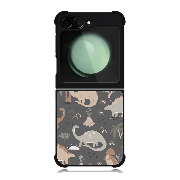 Cute Dinosaurs Samsung Galaxy Z Flip 6 Case
