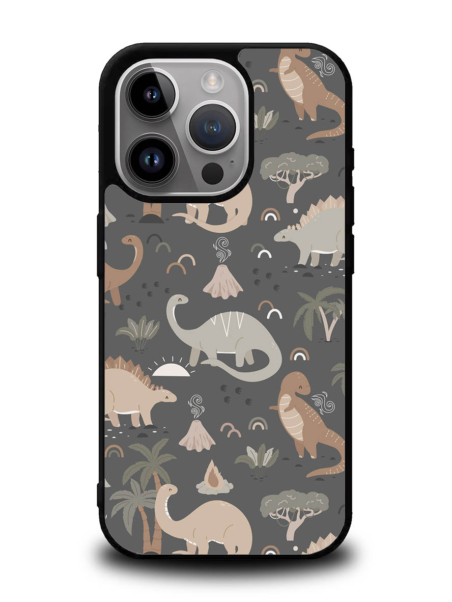 Cute Dinosaurs iPhone 16 Pro Max Case