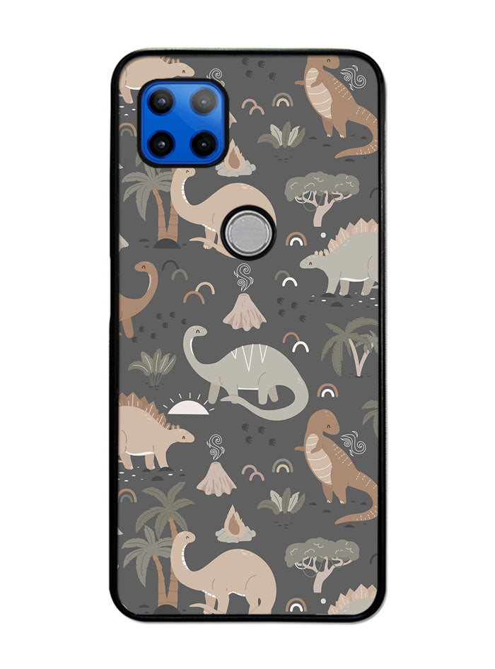Cute Dinosaurs Motorola Moto G 5G Case , Moto One 5G Ace Case