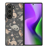 Cute Dinosaurs Samsung Galaxy Z Fold 6 Case
