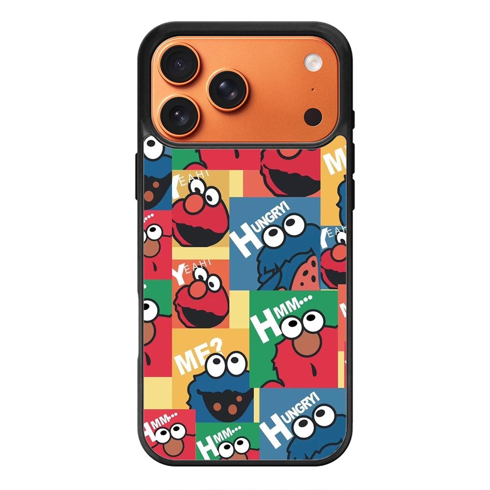 Elmo Hungry Hmm iPhone 17 Pro Case QC9073