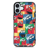 Elmo Hungry Hmm iPhone 16 Case QC9073
