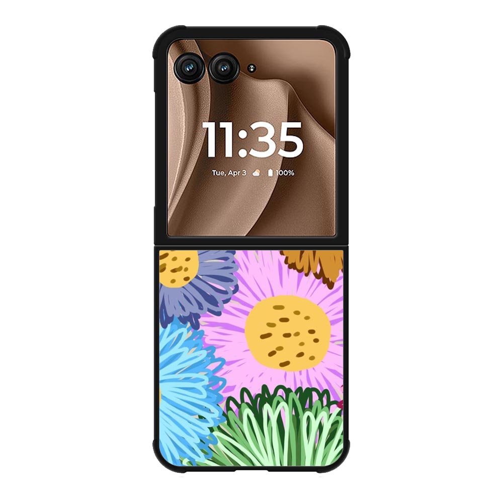 Flower Art Motorola Moto RAZR Plus 2025 Case OV9072
