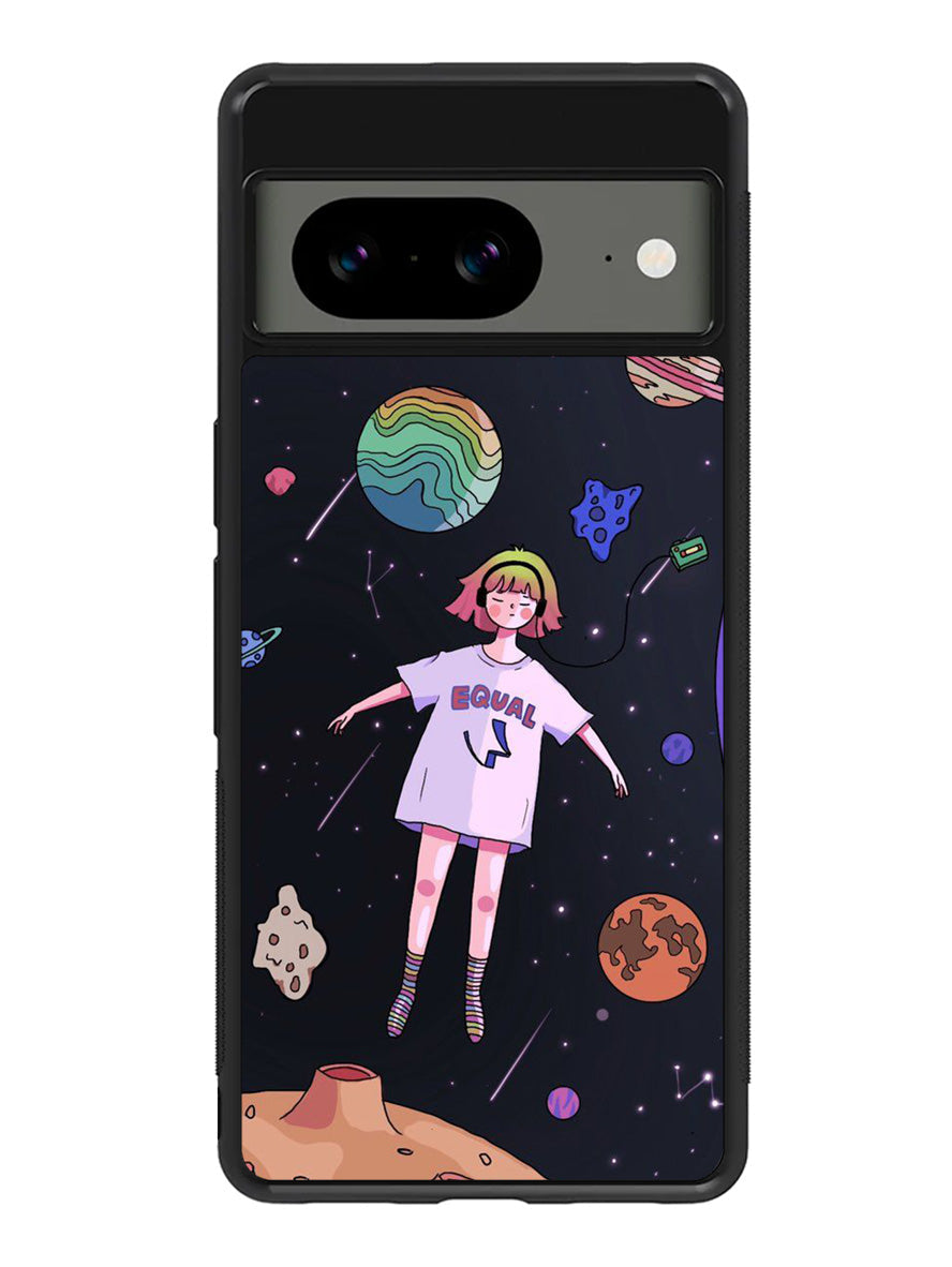 Fly at Galaxy Google Pixel 8A Case QC9071