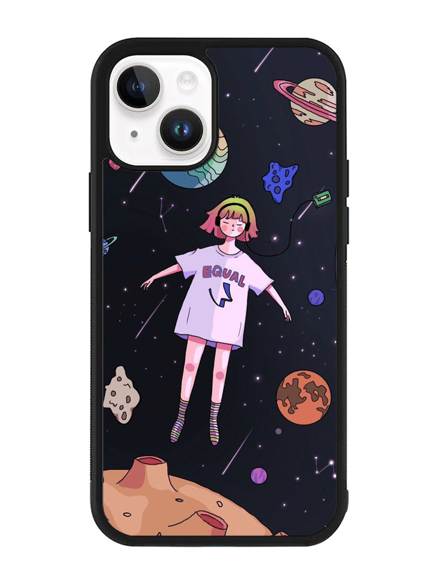 Fly at Galaxy iPhone 14 Plus Case QC9071