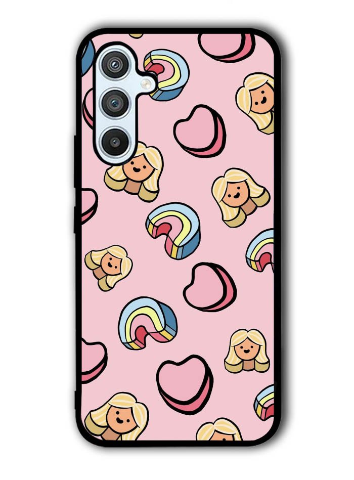 Girly Rainbow Pattern Samsung Galaxy A14 5G Case QC9070