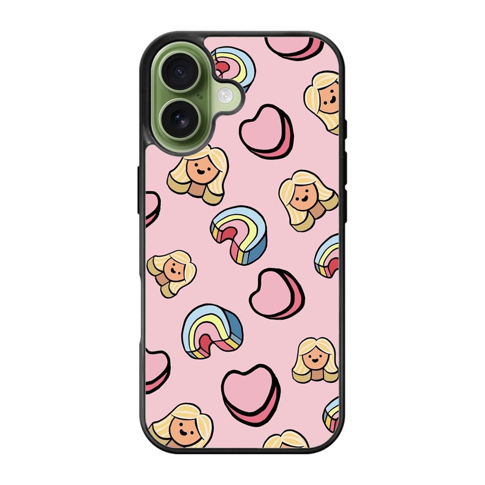Girly Rainbow Pattern iPhone 17 Case OV9070