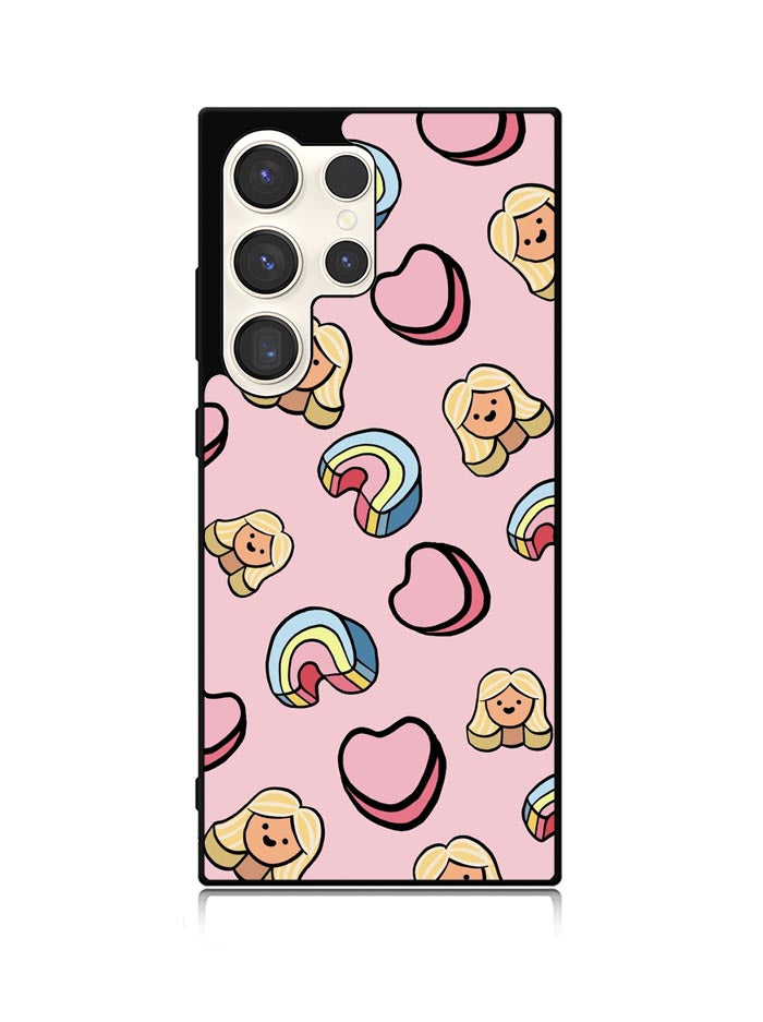 Girly Rainbow Pattern Samsung Galaxy S23 Ultra 5G Case QC9070