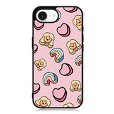 Girly Rainbow Pattern iPhone 16e Case OV9070