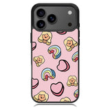 Girly Rainbow Pattern iPhone 17 Pro Case RC9070