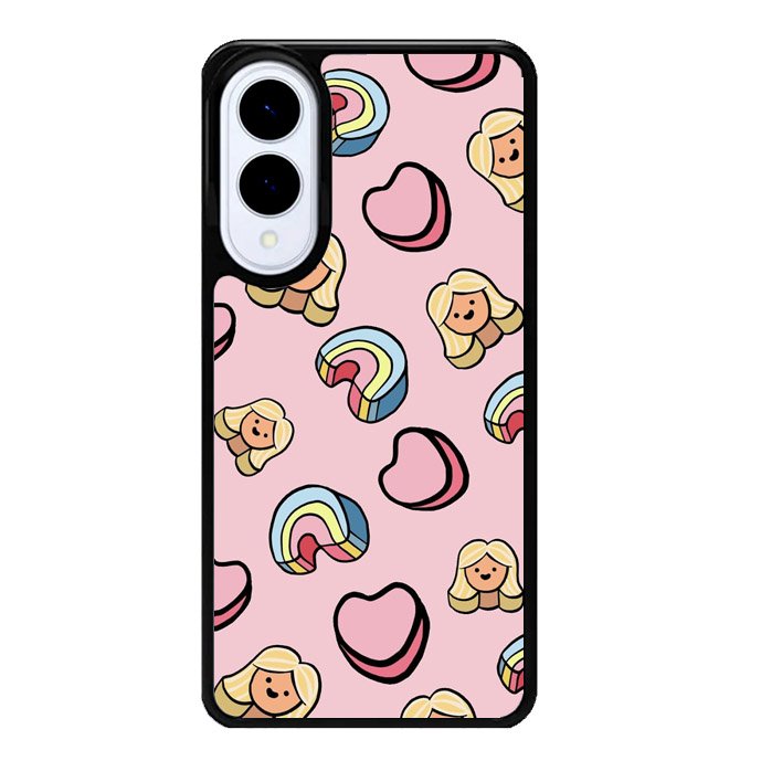 Girly Rainbow Pattern Samsung Galaxy S25 Edge 5G Case OV9070