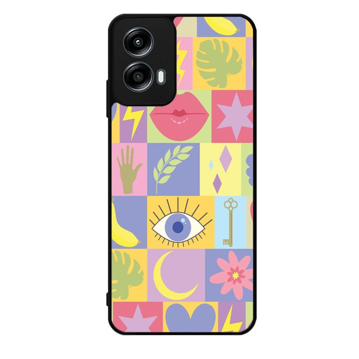 Girly Wallpaper Motorola Moto G Play 2024 Case OV9069