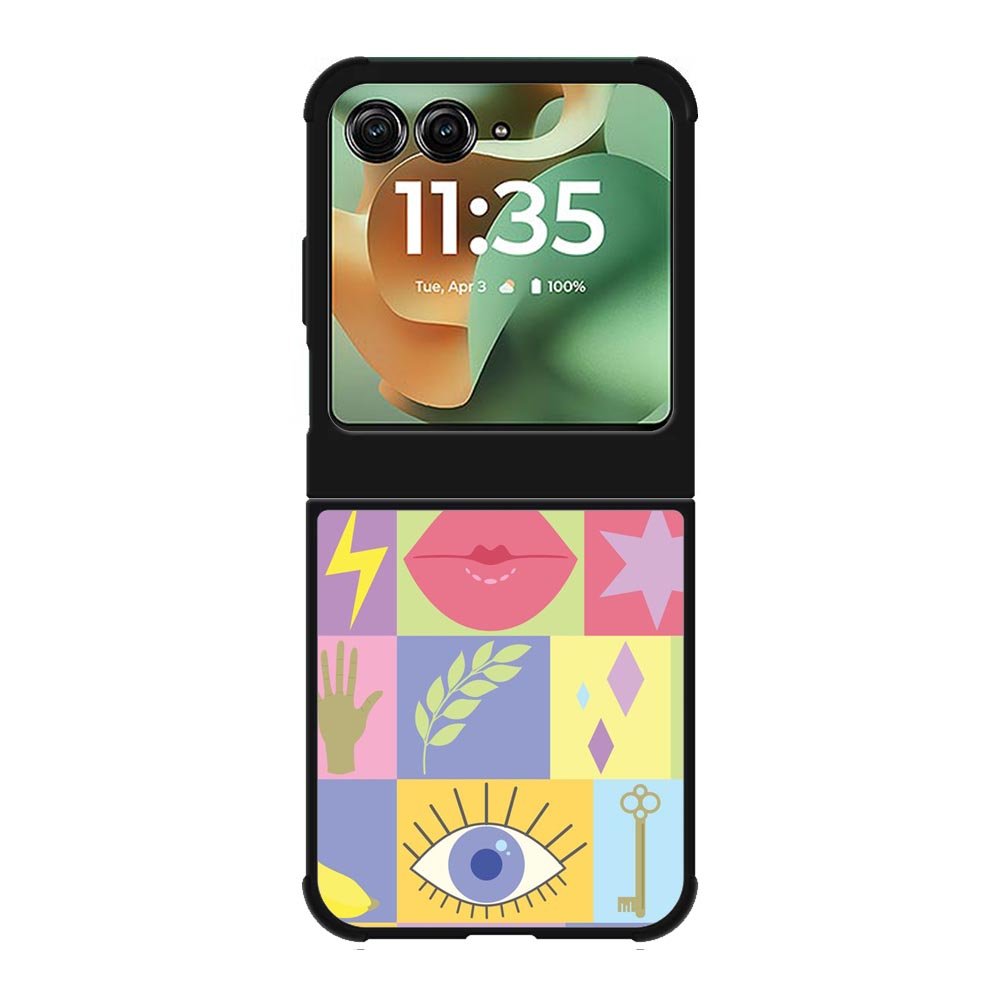 Girly Wallpaper Motorola Moto RAZR 2025 Case OV9069