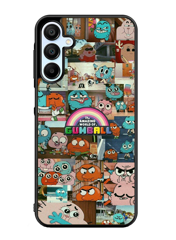 Gumball Pattern Samsung Galaxy A35 5G Case OV9068