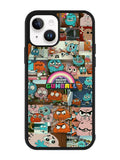 Gumball Pattern iPhone 14 Plus Case QC9068