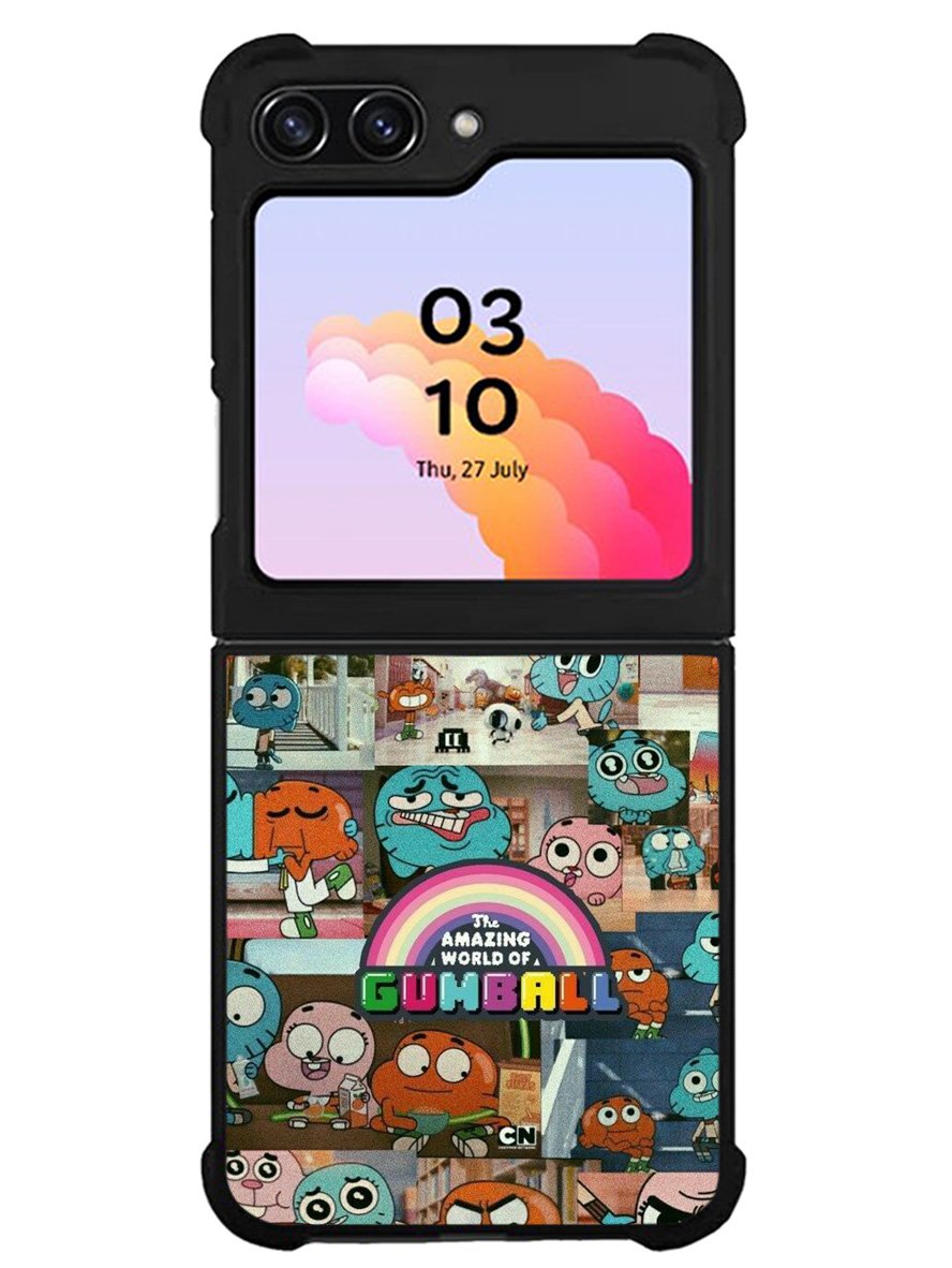 Gumball Pattern Samsung Galaxy Z Flip 5 5G 2023 Case OV9068