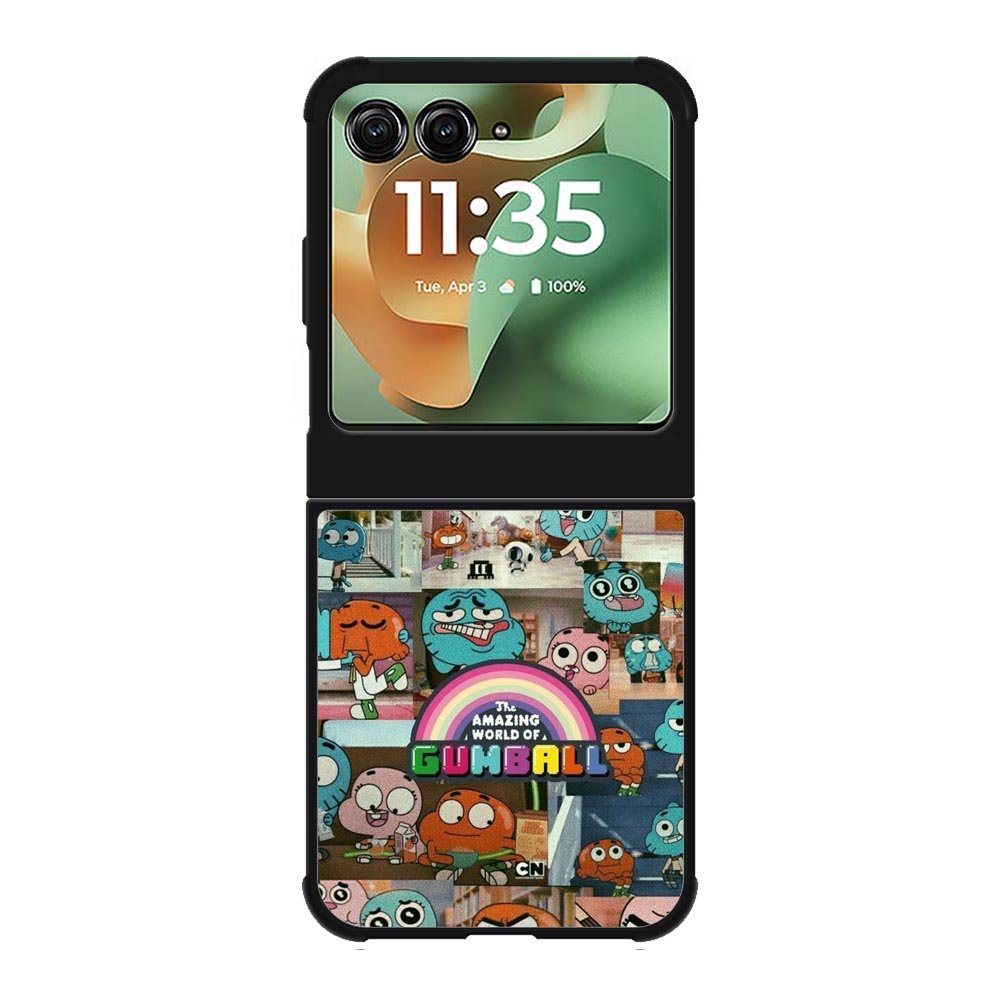 Gumball Pattern Motorola Moto RAZR 2025 Case OV9068