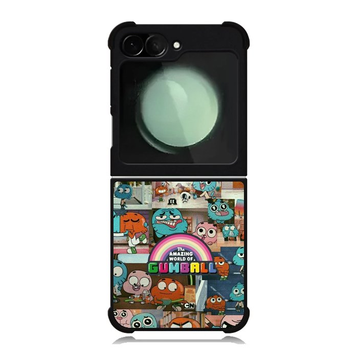 Gumball Pattern Samsung Galaxy Z Flip 6 5G 2024 Case OV9068