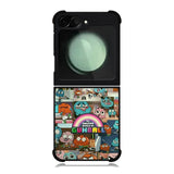 Gumball Pattern Samsung Galaxy Z Flip 6 5G 2024 Case OV9068