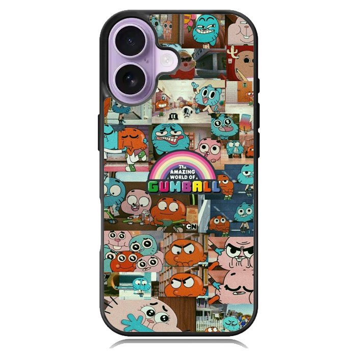 Gumball Pattern iPhone 17 Case OV9068