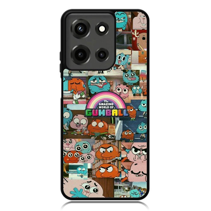 Gumball Pattern Motorola Moto G 5G 2025 Case OV9068