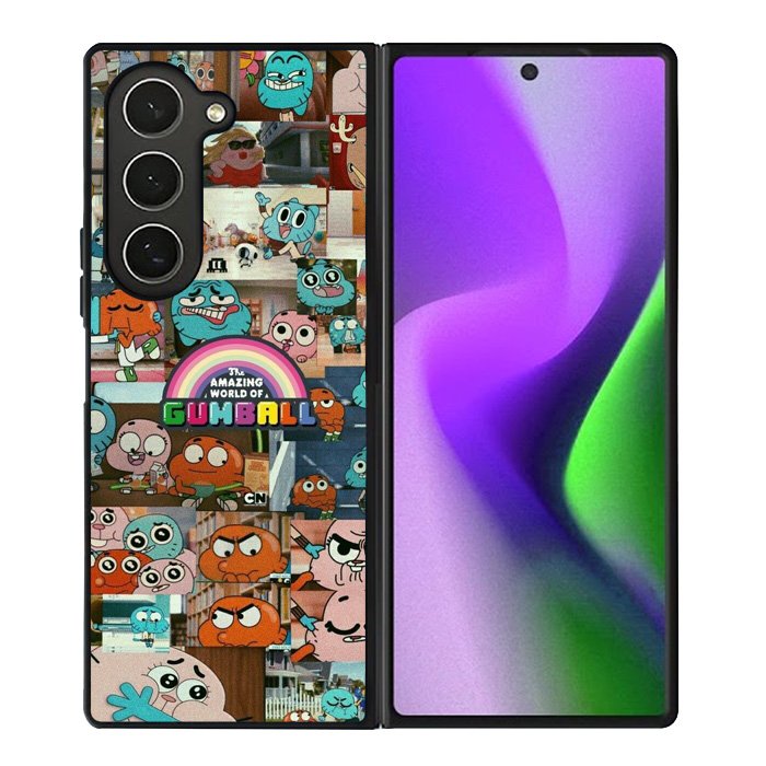 Gumball Pattern Samsung Galaxy Z Fold 6 5G 2024 Case OV9068