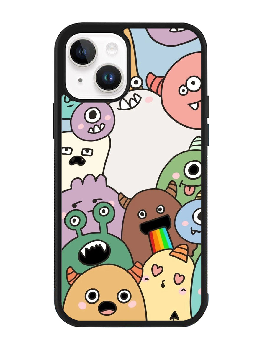 Happy Monster iPhone 14 Plus Case QC9066