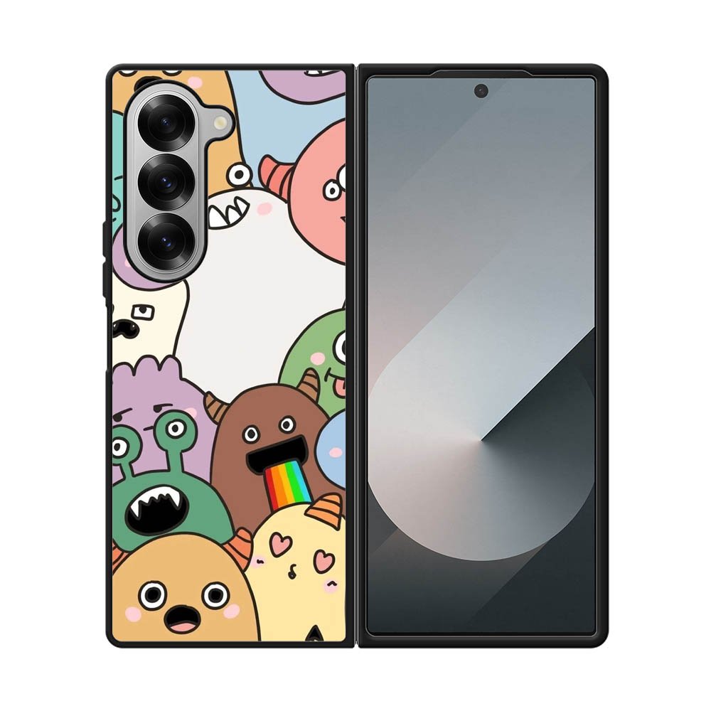 Happy Monster Samsung Galaxy Z Fold 7 5G Case QC9066
