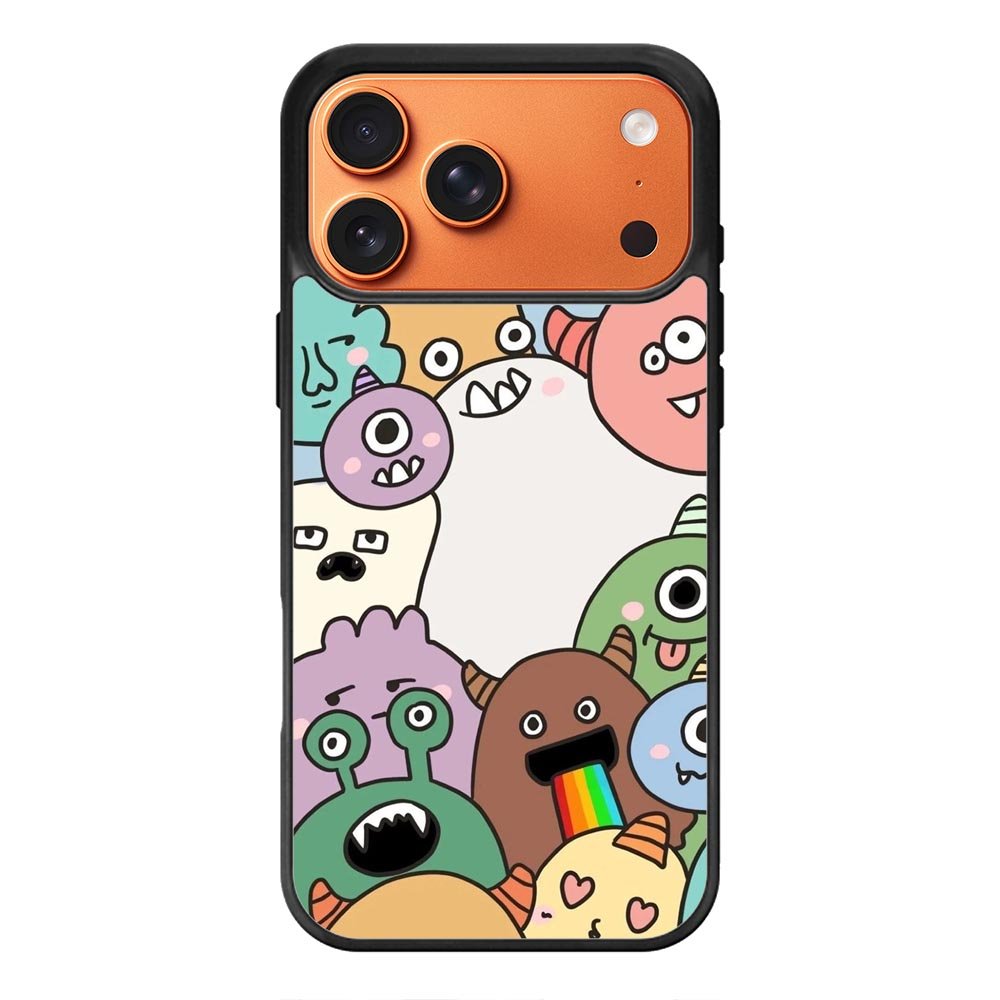 Happy Monster iPhone 17 Pro Case QC9066
