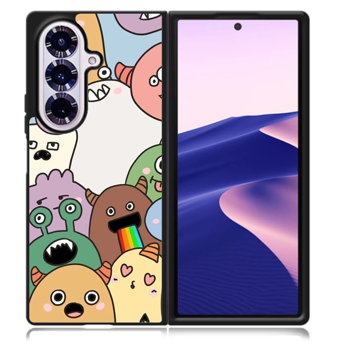 Happy Monster Samsung Galaxy Z Fold 7 Case OV9066