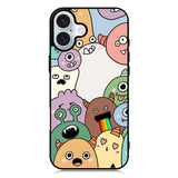 Happy Monster iPhone 16 Plus Case QC9066