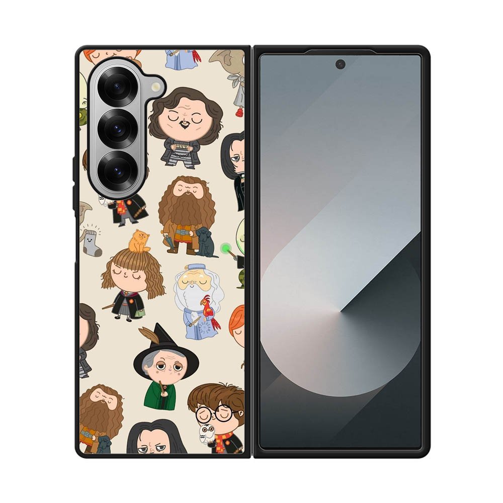 Harry Potter Cartoon Samsung Galaxy Z Fold 7 5G Case QC9064