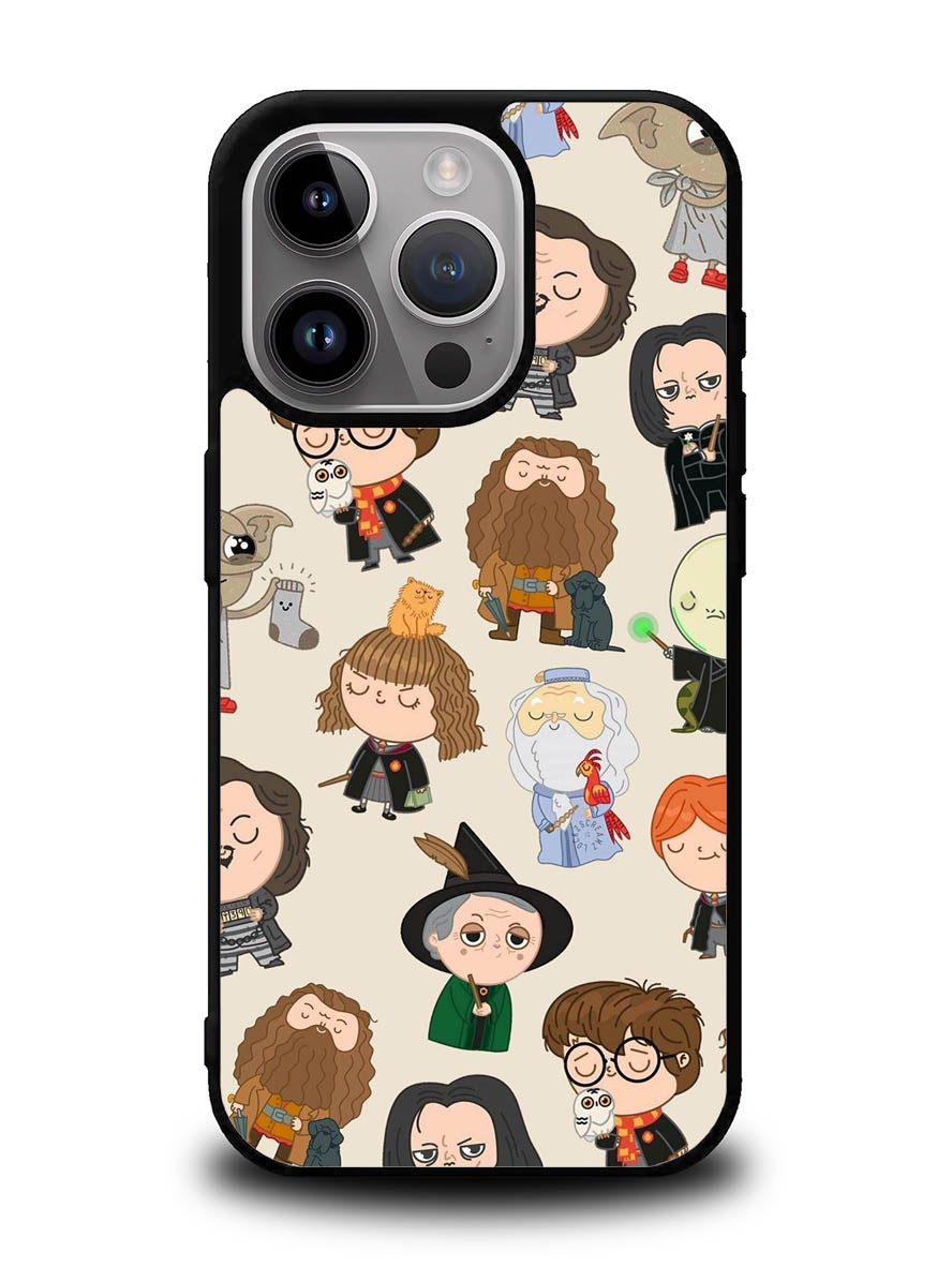 Harry Potter Cartoon iPhone 16 Pro Case OV9064