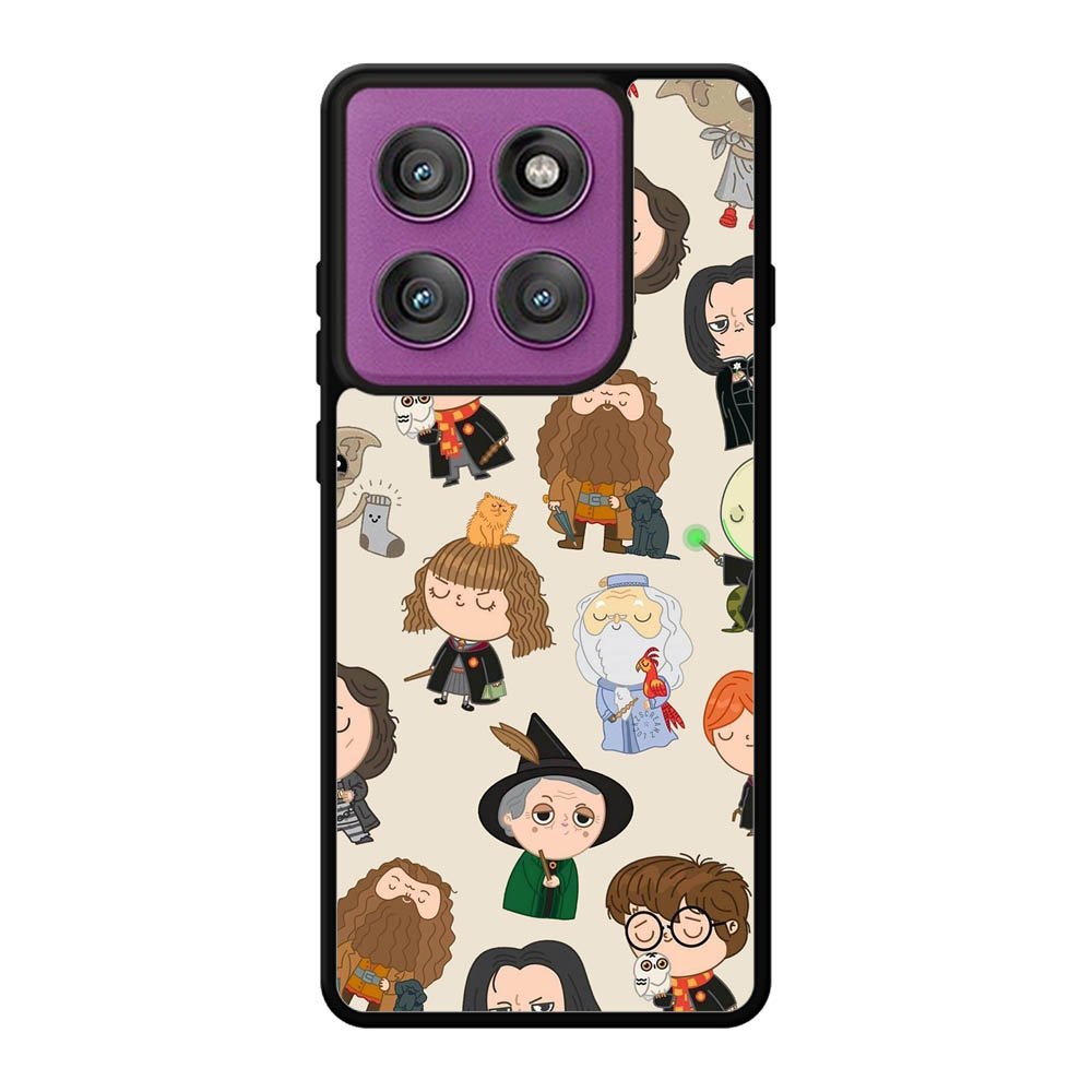 Harry Potter Cartoon Motorola Moto Edge 60 Pro Case QC9064