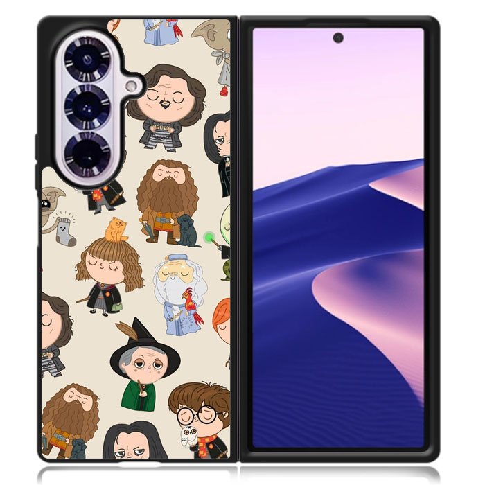 Harry Potter Cartoon Samsung Galaxy Z Fold 7 Case OV9064