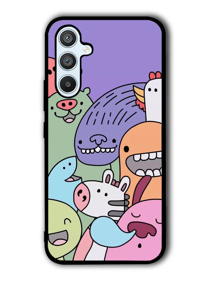 Kawaii Doodle Samsung Galaxy A14 5G Case QC9062
