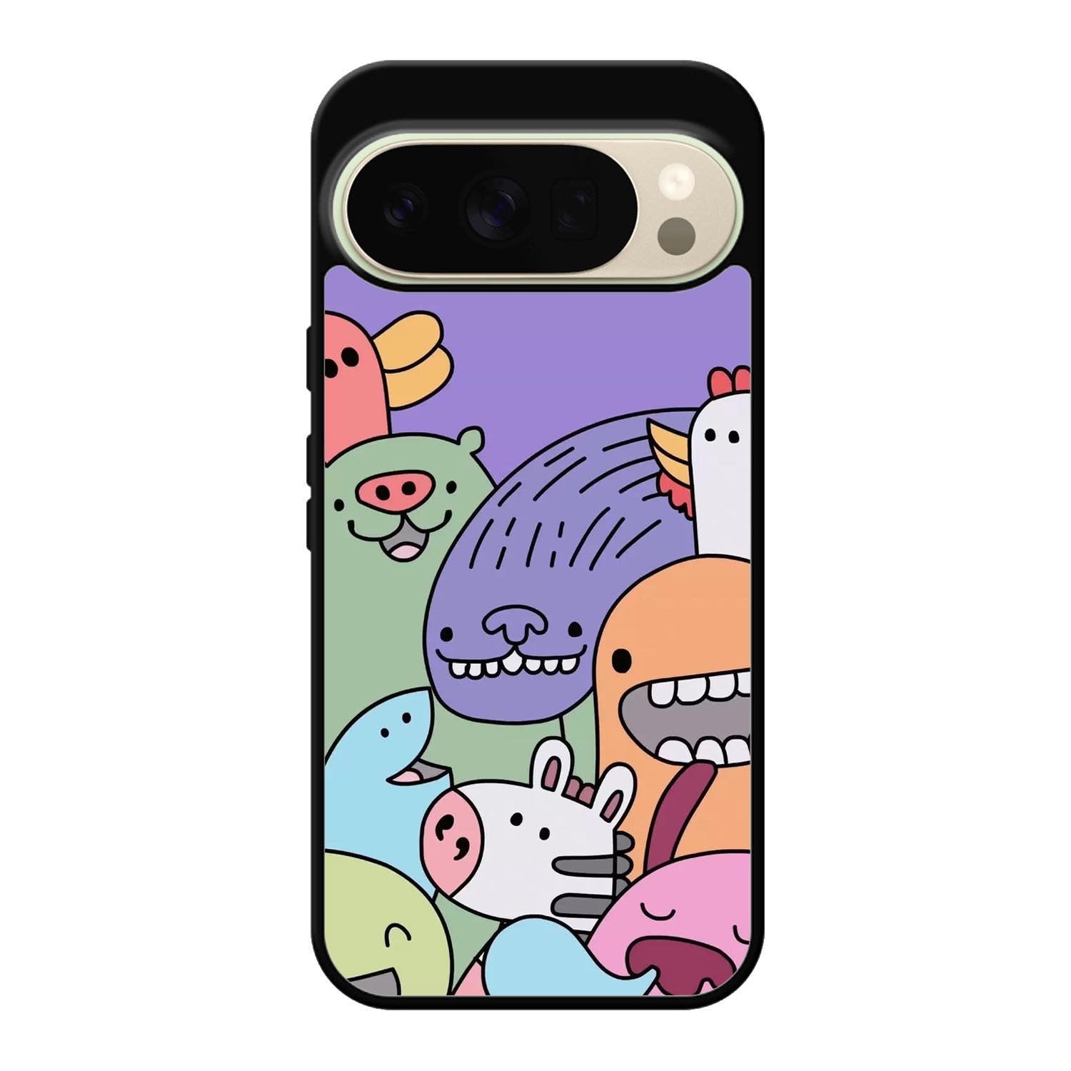 Kawaii Doodle Google Pixel 10 Pro Case QC9062