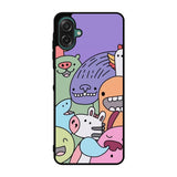 Kawaii Doodle Samsung Galaxy A07 Case QC9062